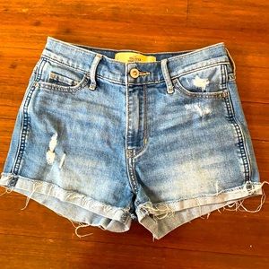 trendy jean shorts